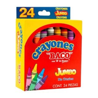 Crayones Jumbo Redondos Baco