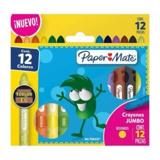 Crayones de Colores Paper Mate Jumbo