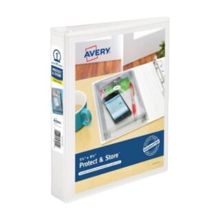 Carpeta Escolar Avery Blanca