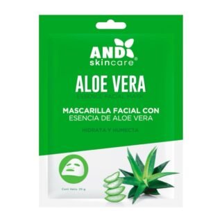 Mascarilla Facial con Esencia de Aloe Vera