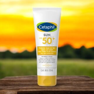 Bloqueador Solar Oil Control Color FPS50 de Cetaphil