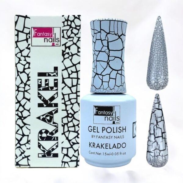 Gel Crackle Blanco