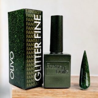 Gel Olivo Glitter Fine