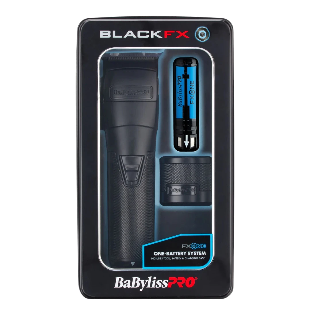Cortadora Inalámbrica De Batería Intercambiable Totalmente Metálica BaBylissPRO FXONE BLACKFX (FX899MB) 1 Cortadora Inalámbrica
