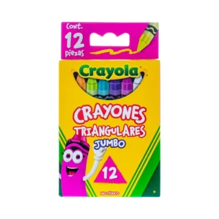 Crayola 12 Crayones Triangulares
