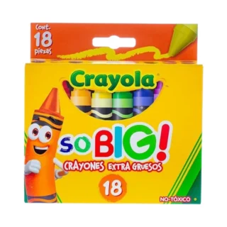 Crayola 18 Crayones Extra Jumbo