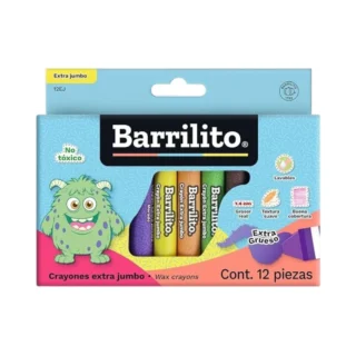 Barrilito Crayones Extra Jumbo
